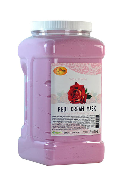 Pedi Cream Mask Sensual Rose - 128oz