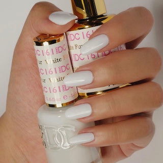 White Fur #161- DC Gel Duo – Lunali Nail Supply